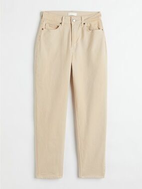 NWOT H&M Mom Slim Fit High Waist Ankle Jeans